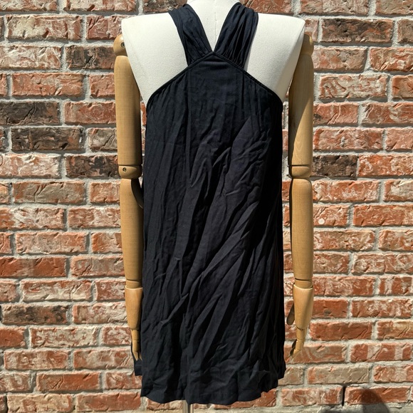 FARM Rio Black Halter Minidress w/Keyhole Neckline / S / Excellent condition - Picture 5 of 12